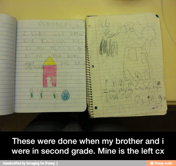 These were done when my brother and i
were in second grade. Mine is the left cx - These were done when my brother and i were in second grade. Mine is the left cx
