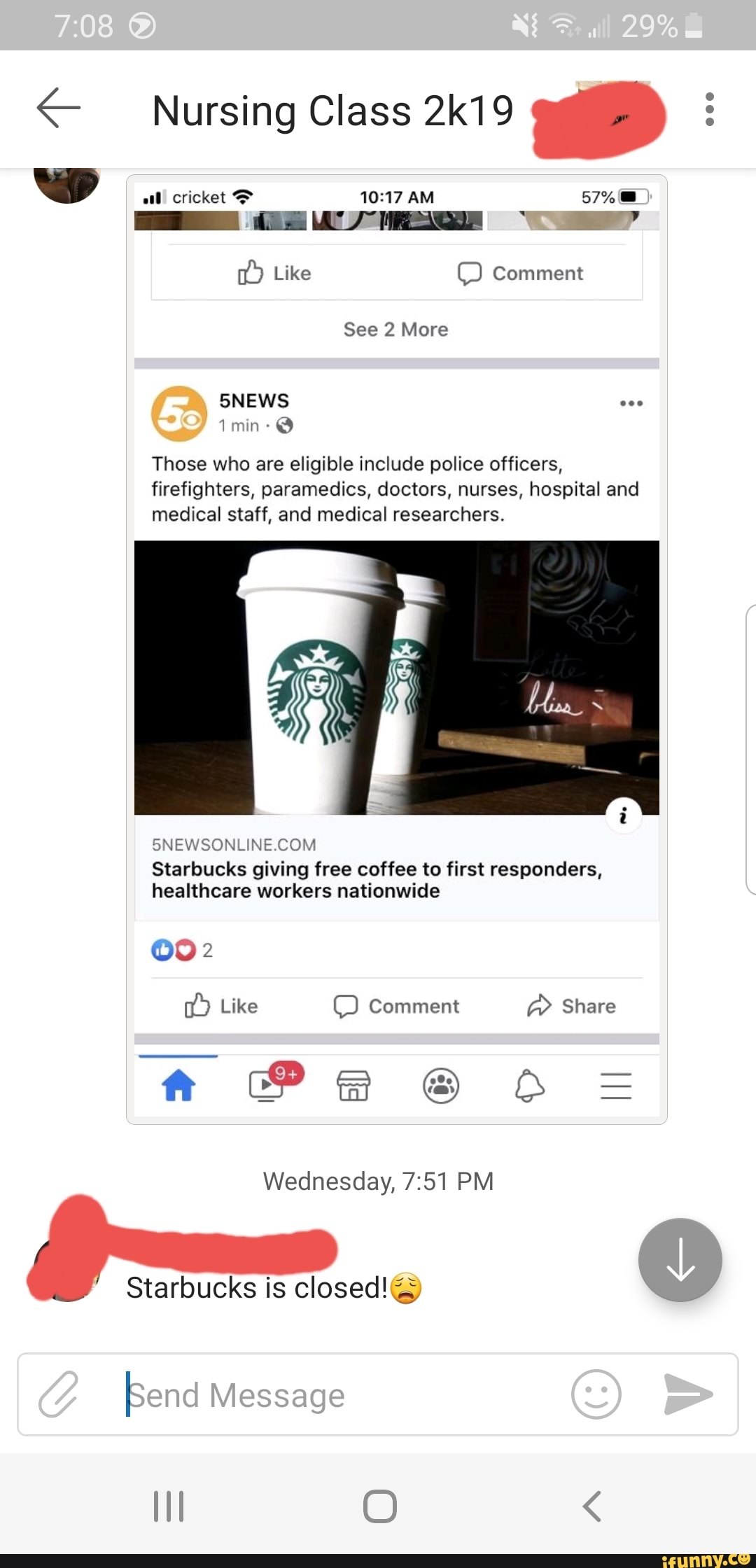 Starbucks gave it and Starbucks took it way