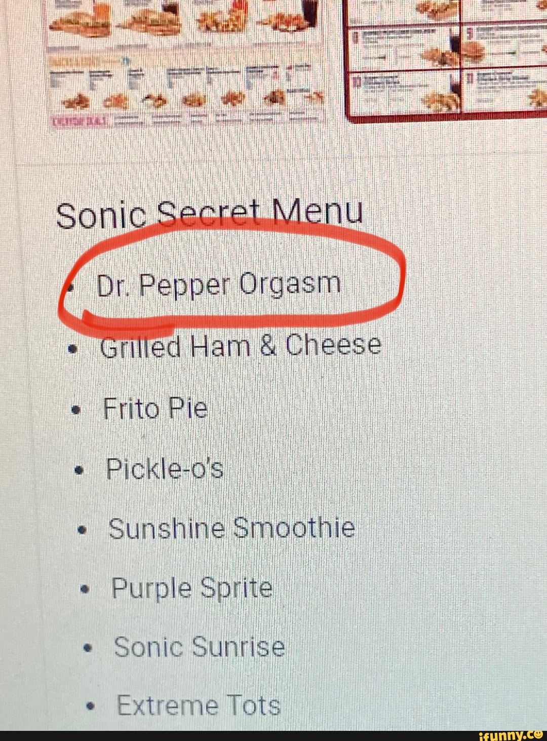 Dr. Pepper Orgasm e Grilled Ham Cheese Frito Pie Pickle o s e