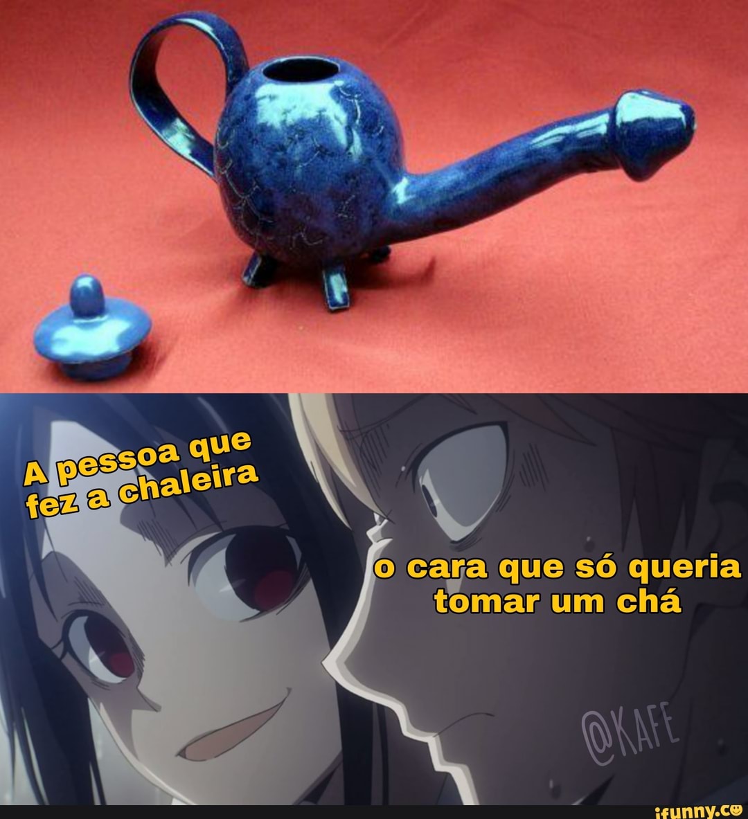 cara que só queria tomar um chá