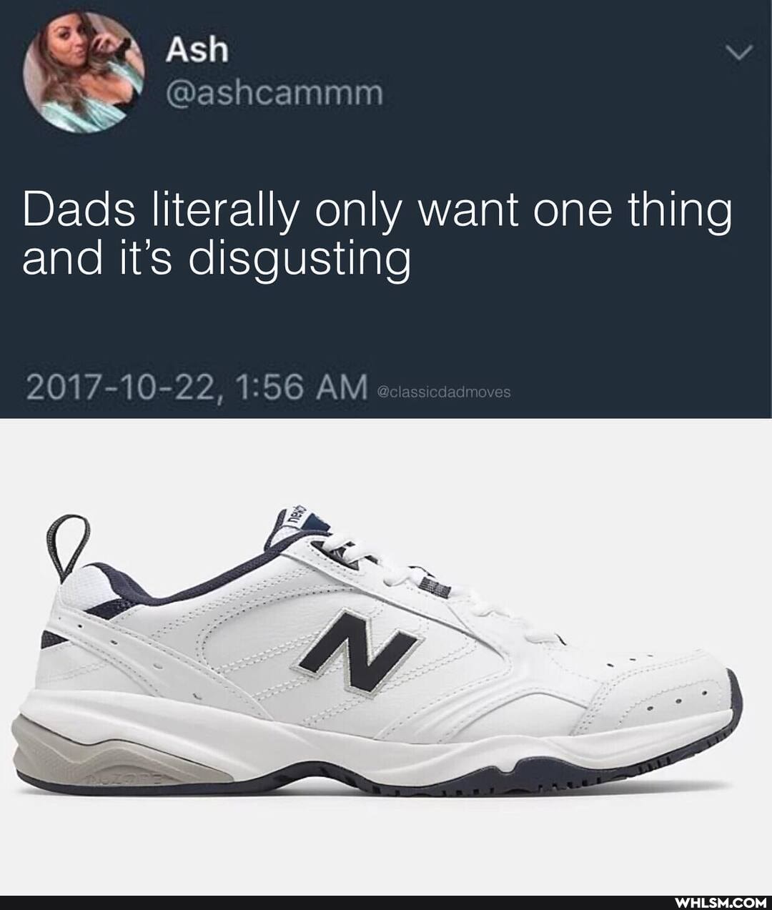 Ash
Dads literally only want one thing and it's disgusting
2017-10-22, AM
