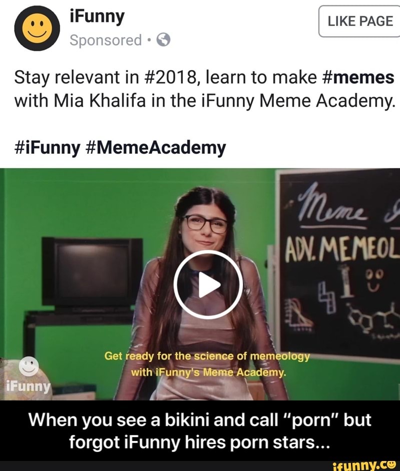 Ifunny Porn - When you see a bikini and call â€œpornâ€ but forgot iFunny ...