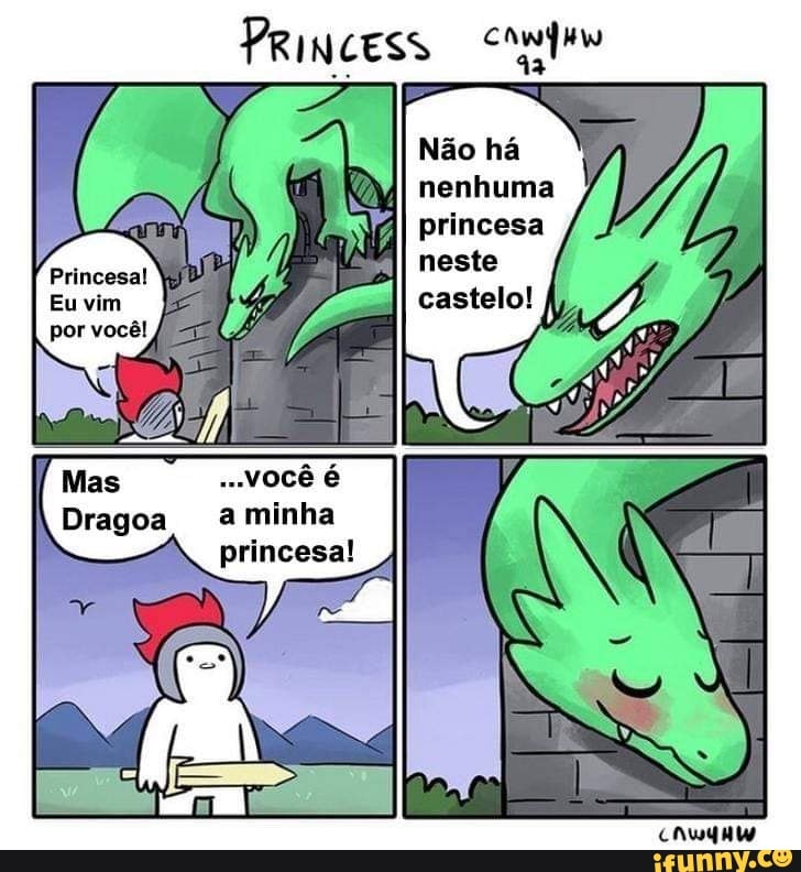 cawjuw
Não há nenhuma princesa
Princesa! II II neste
Euvim castelo!
princesa!