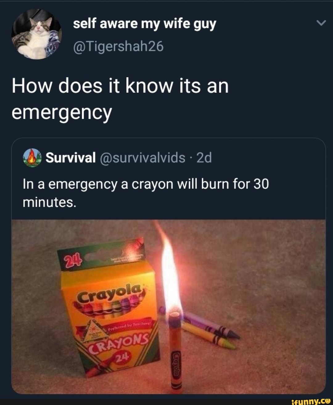 How does it know its an emergency EAR Survival survivalvids In a