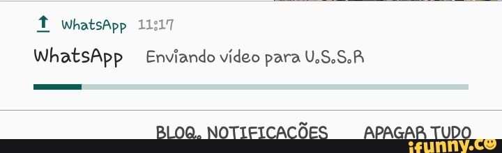 WhatsApp Enviando vídeo para U,S.S.R