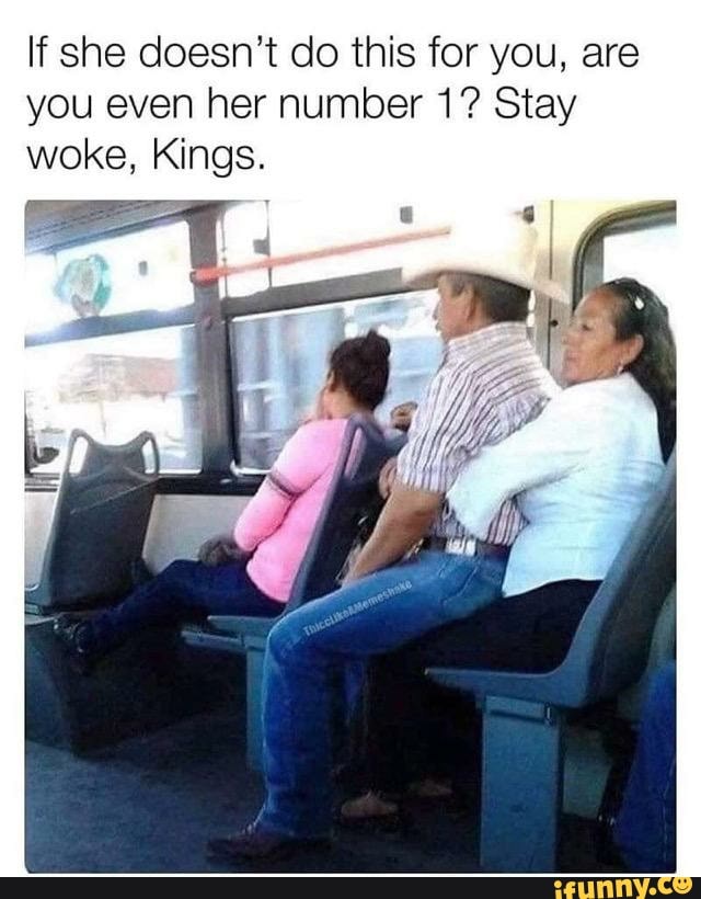 If she doesn't do this for you, are
you even her number 1? Stay
woke, Kings.