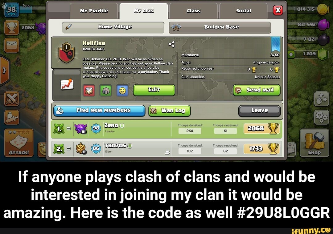 how do i add another email to my clash of clans account
