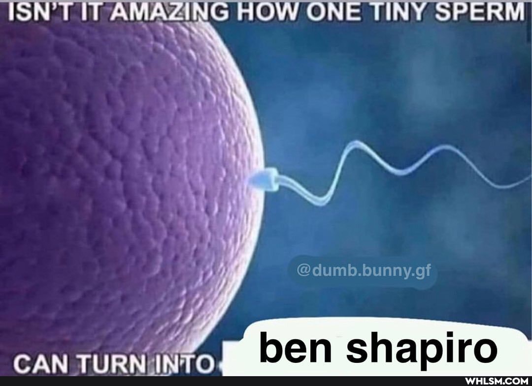 HOW ONE TINY SPER
@dumb.bunny.gf
ben