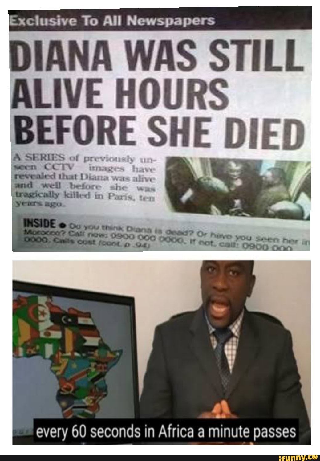 Exclusive To All Newspapers DIANA WAS STILL ALIVE HOURS