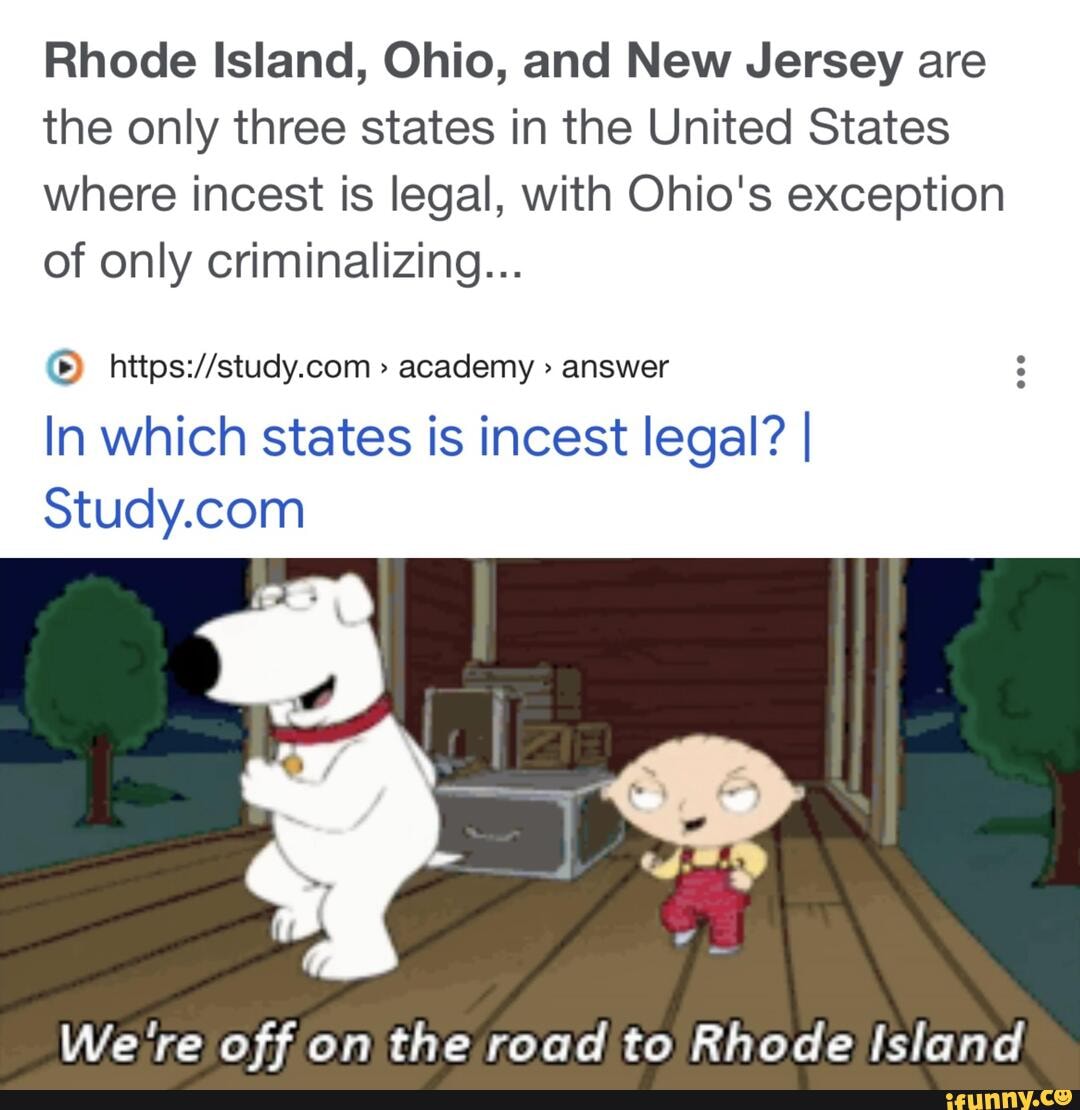 Rhode Island, Ohio, and New Jersey are the only three states in