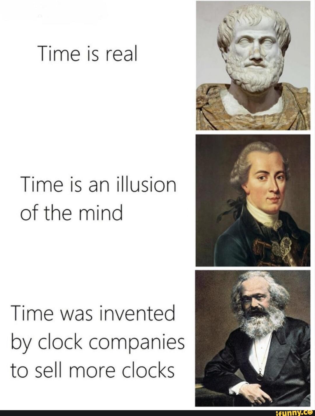 Unthinking Dump Time is real Time is an illusion of the mind Time was invented by clock
