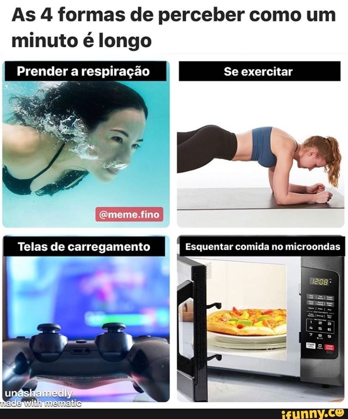 As 4 formas de perceber como um
minuto é longo
