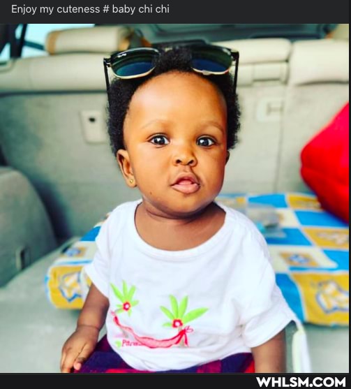Enjoy my cuteness # baby chi chi