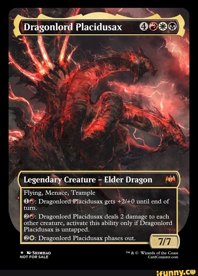 Dragonlord Placidusax Legendary Creature Elder Dragon Flying Menace   872405570e3dfe3bfbb9ad08c95a1f236cf6e451d450ce34ea2ccd6d292a773b 1 