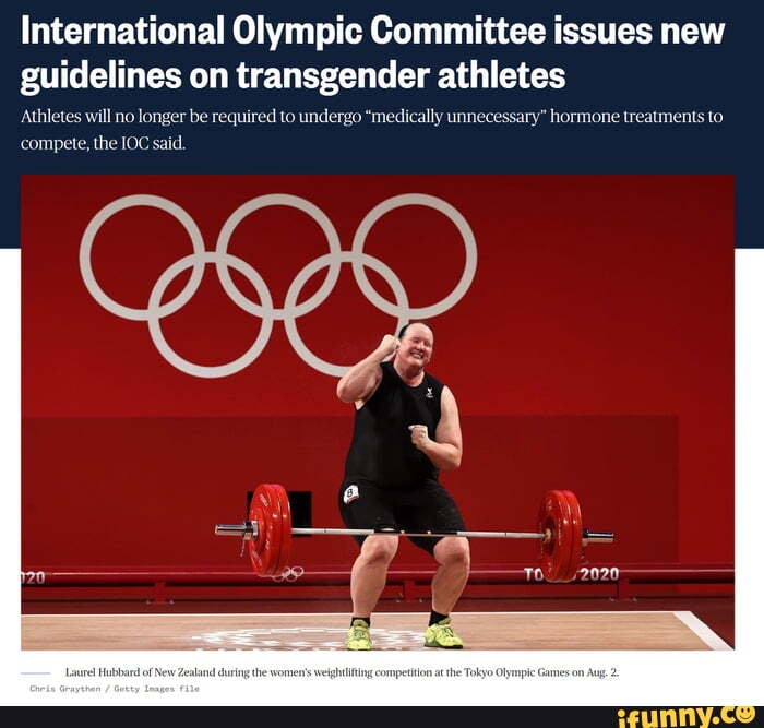 International Olympic Committee Issues New Guidelines On Transgender ...