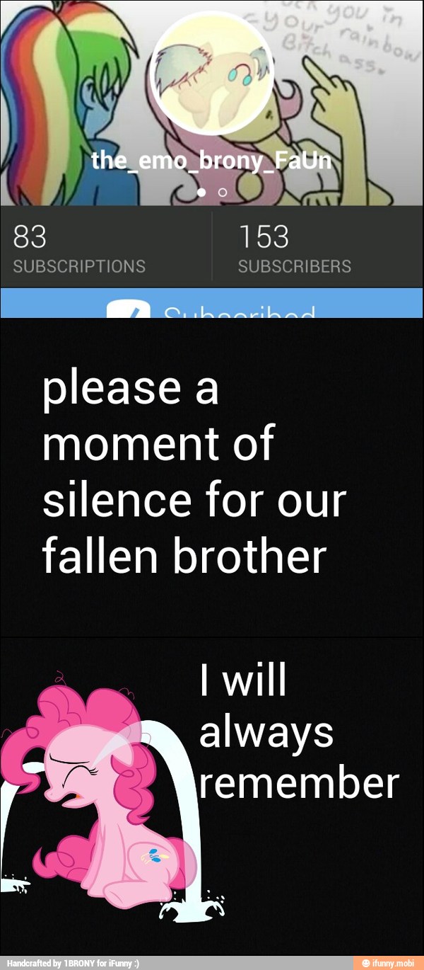 please a
moment of
silence for our
fallen brother
I will