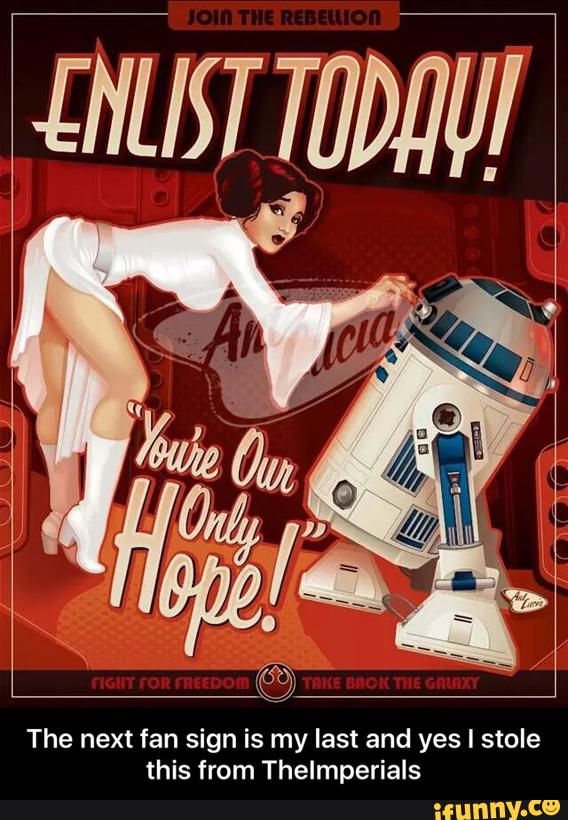 The next fan sign is my last and yes I stole
this from Thelmperials - The next fan sign is my last and yes I stole this from TheImperials