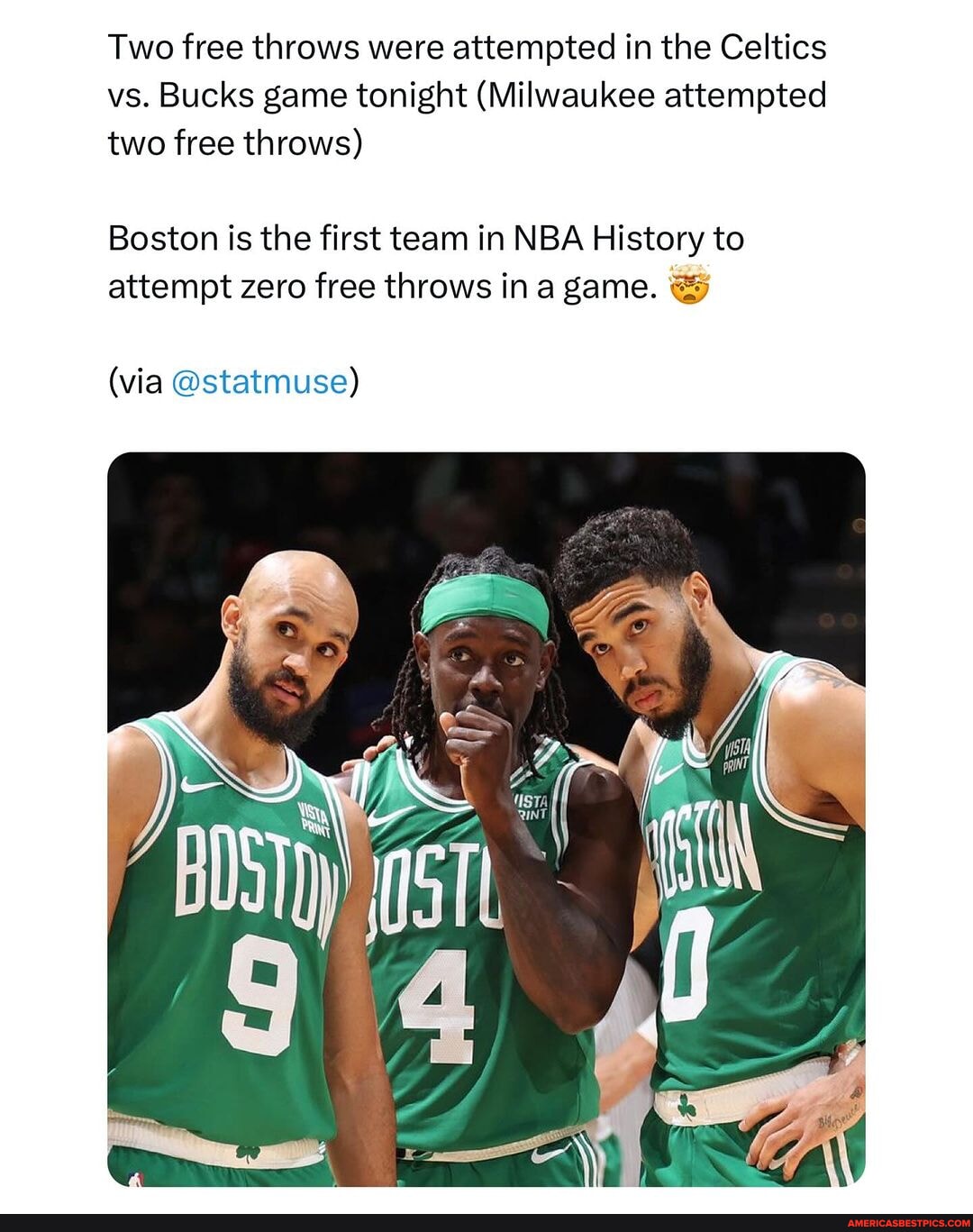 How does this even happen?? 🤯 Via X// thehoopcentral statmuse Two