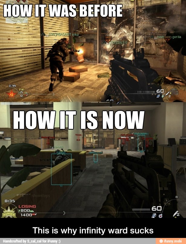 This is why infinity ward sucks - This is why infinity ward sucks