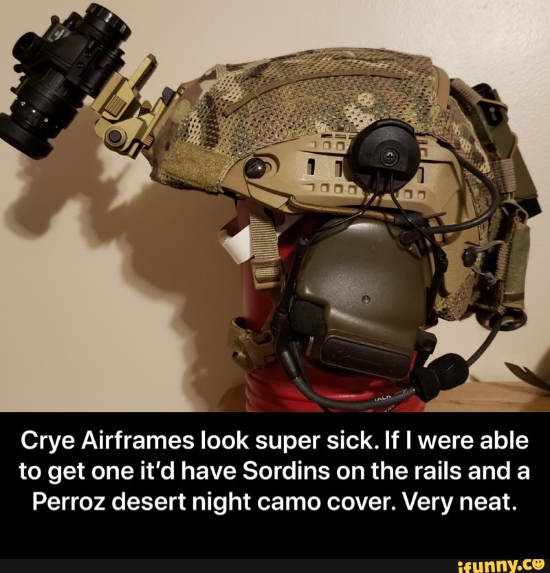 Crye Airframes look super sick. If I were able to get one it'd have