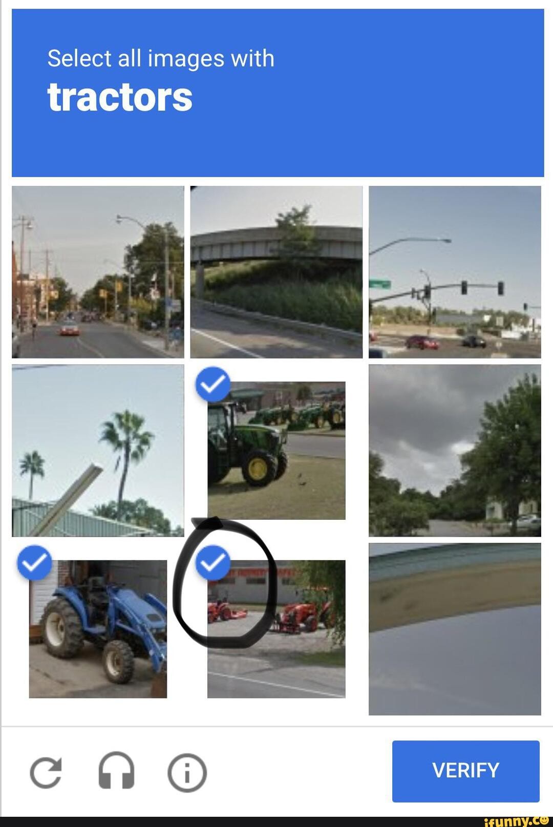 Select all images with tractors VERIFY - iFunny