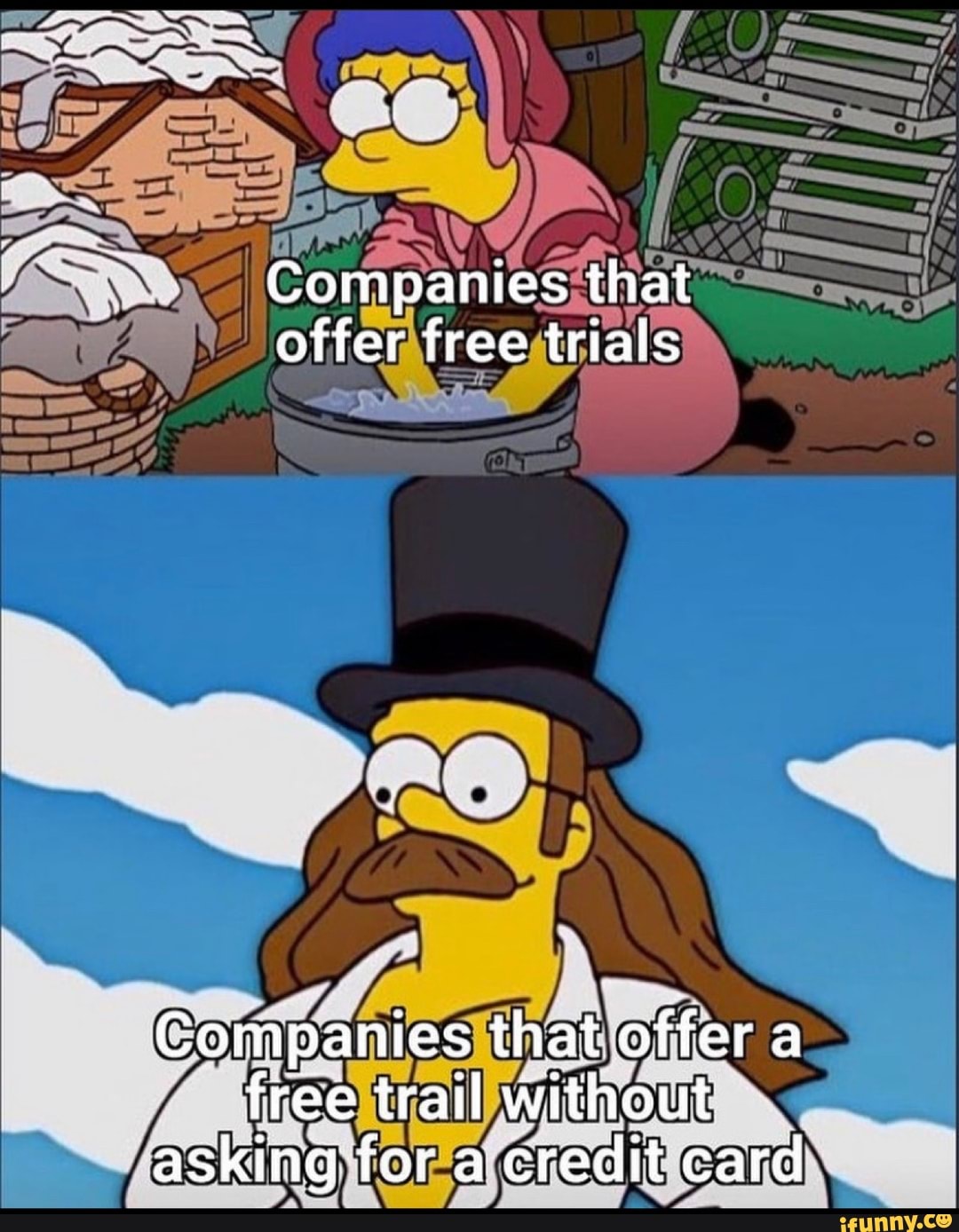Companies that offer free trials
Companies that offer a free trail without asking for a credit card