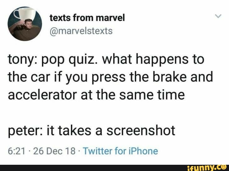 Tony pop quiz. what happens to the car if you press the brake and