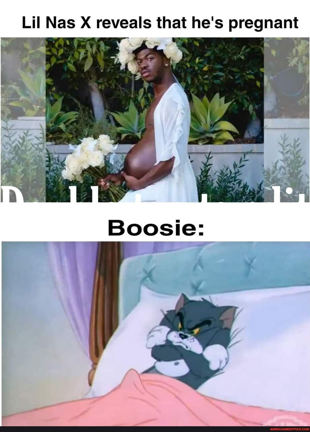 Lil Nas X reveals that he's pregnant Boosie: - America's best pics and ...