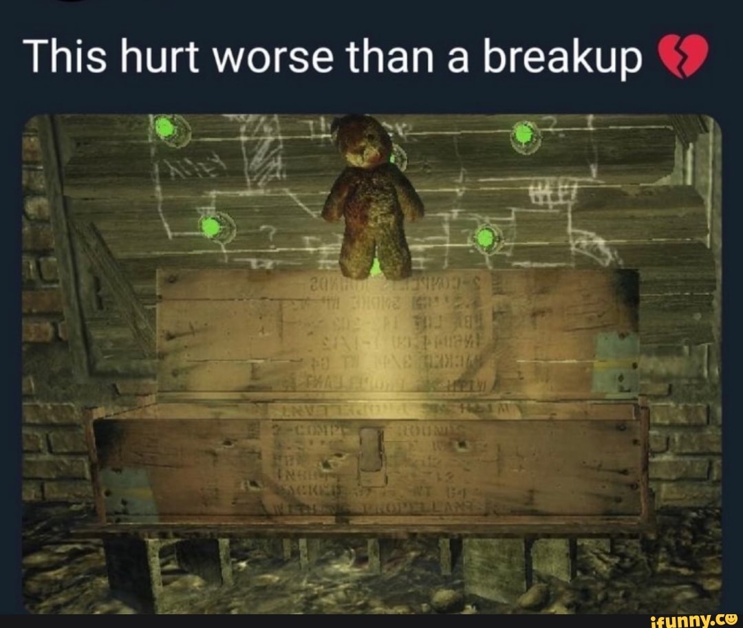 This hurt worse than a breakup ©)