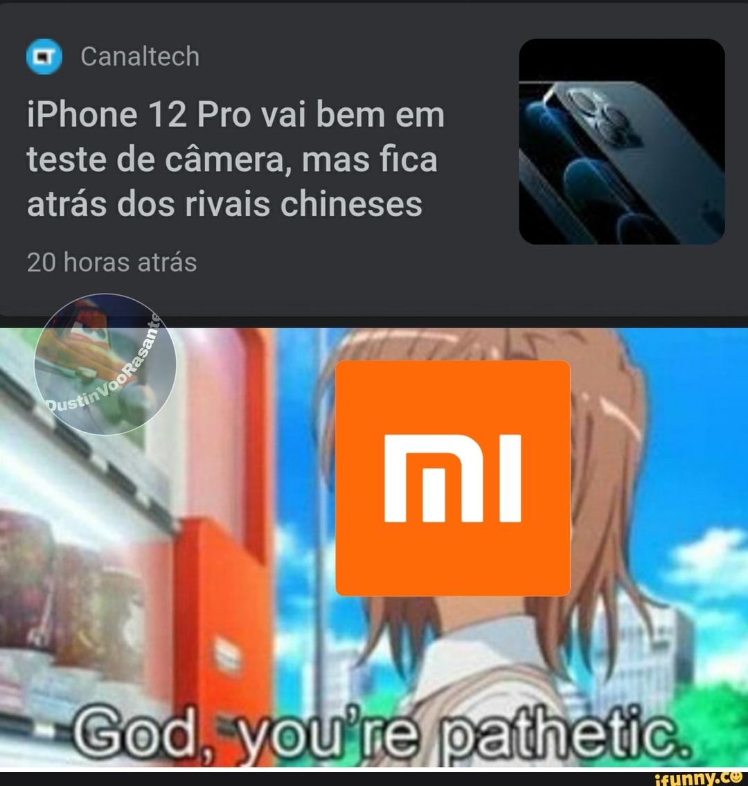 Canaltech
iPhone 12 Pro vai bem em teste de câmera, mas fica atrás dos rivais chineses
20 horas atrás
palhetic.