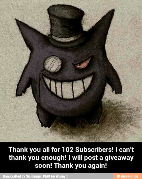 Thank you all for 102 Subscribers! I can't
thank you enough! I will post a giveaway
soon! Thank you again! - Thank you all for 102 Subscribers! I can't thank you enough! I will post a giveaway soon! Thank you again!