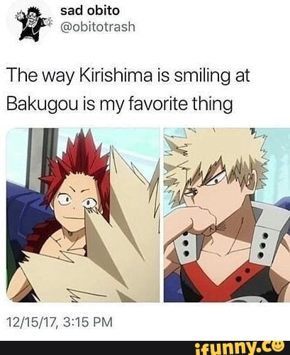The Way Kirishima Is Smiling At Bakugou Is My Favorite Thing 12 15