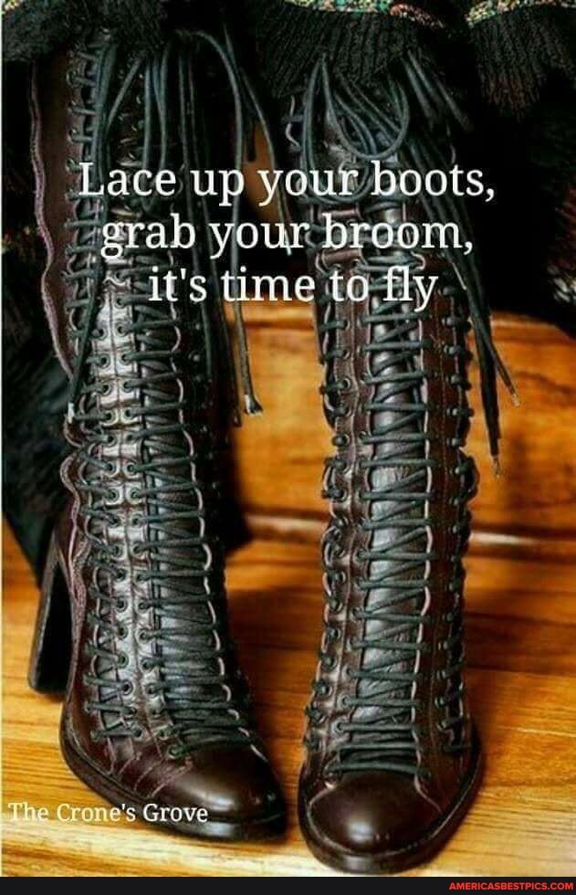 bace up your boots, broom, ap broom, its Gime to fly