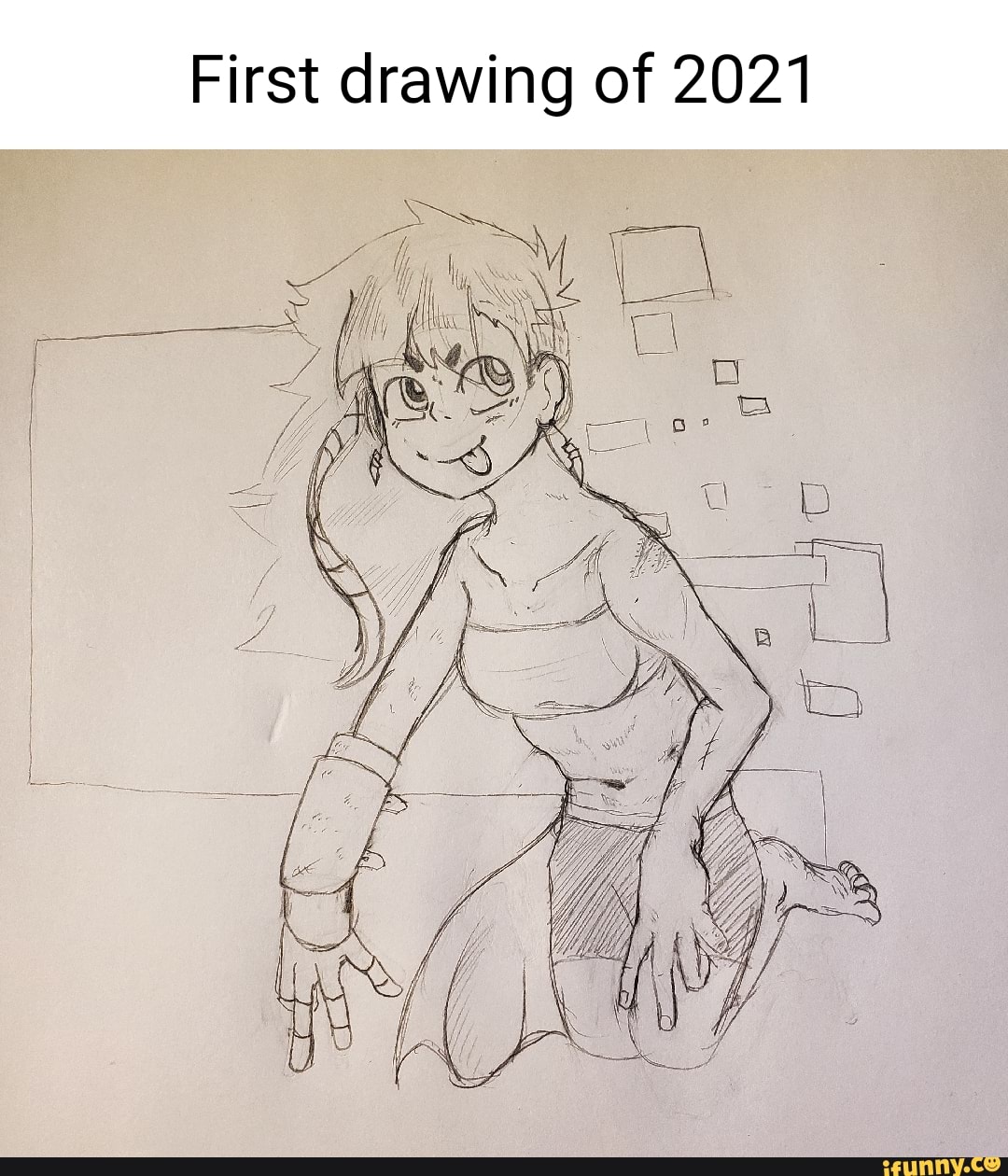 First drawing of 2021 - iFunny