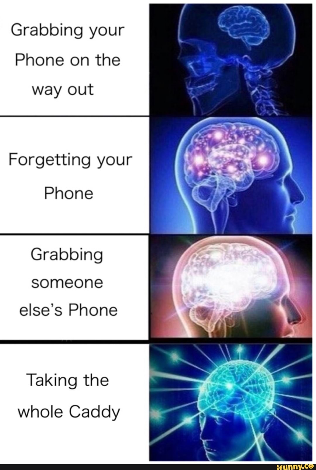 Grabbing your Phone on the way out your Phone Grabbing