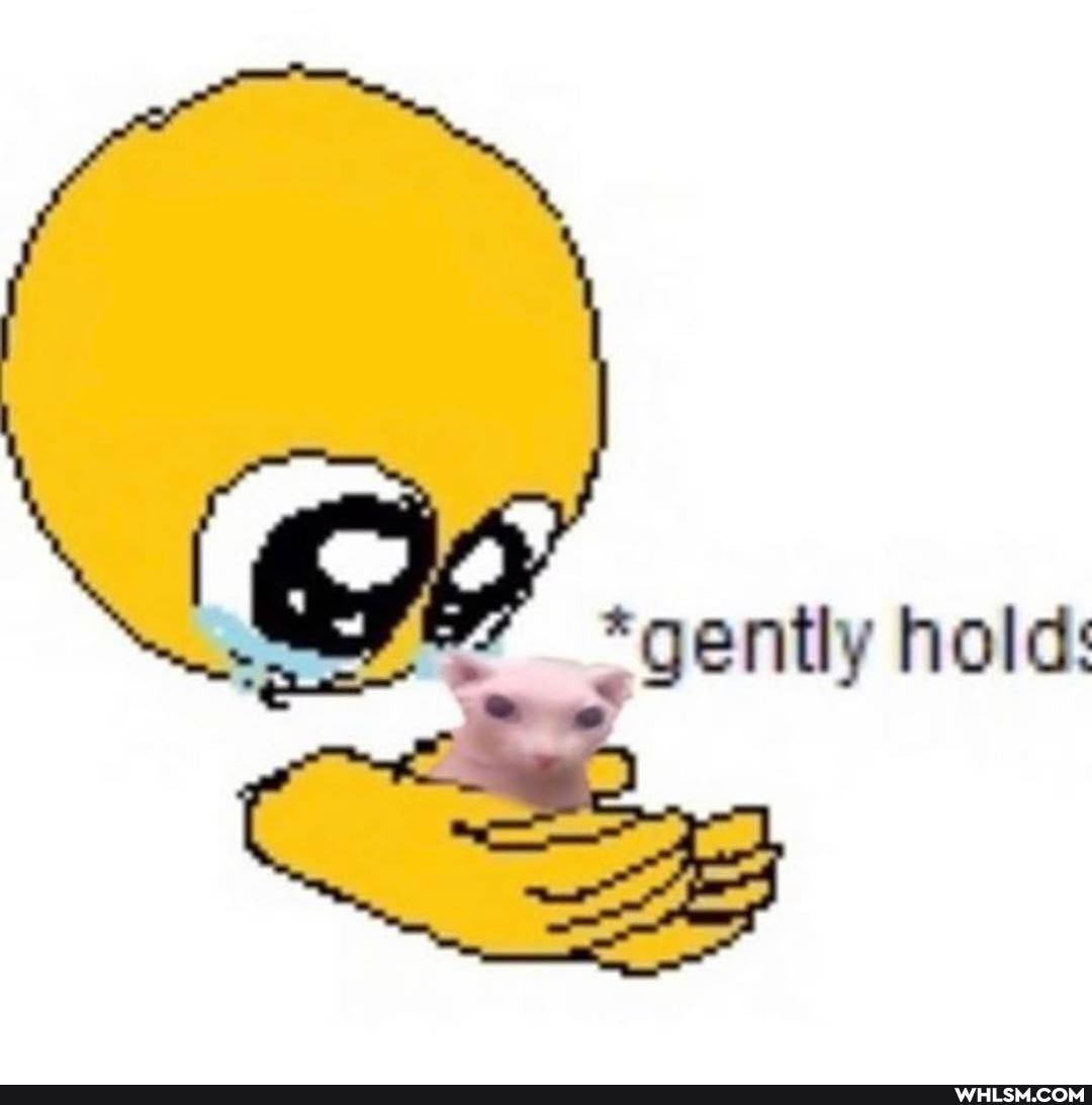 gently hold: