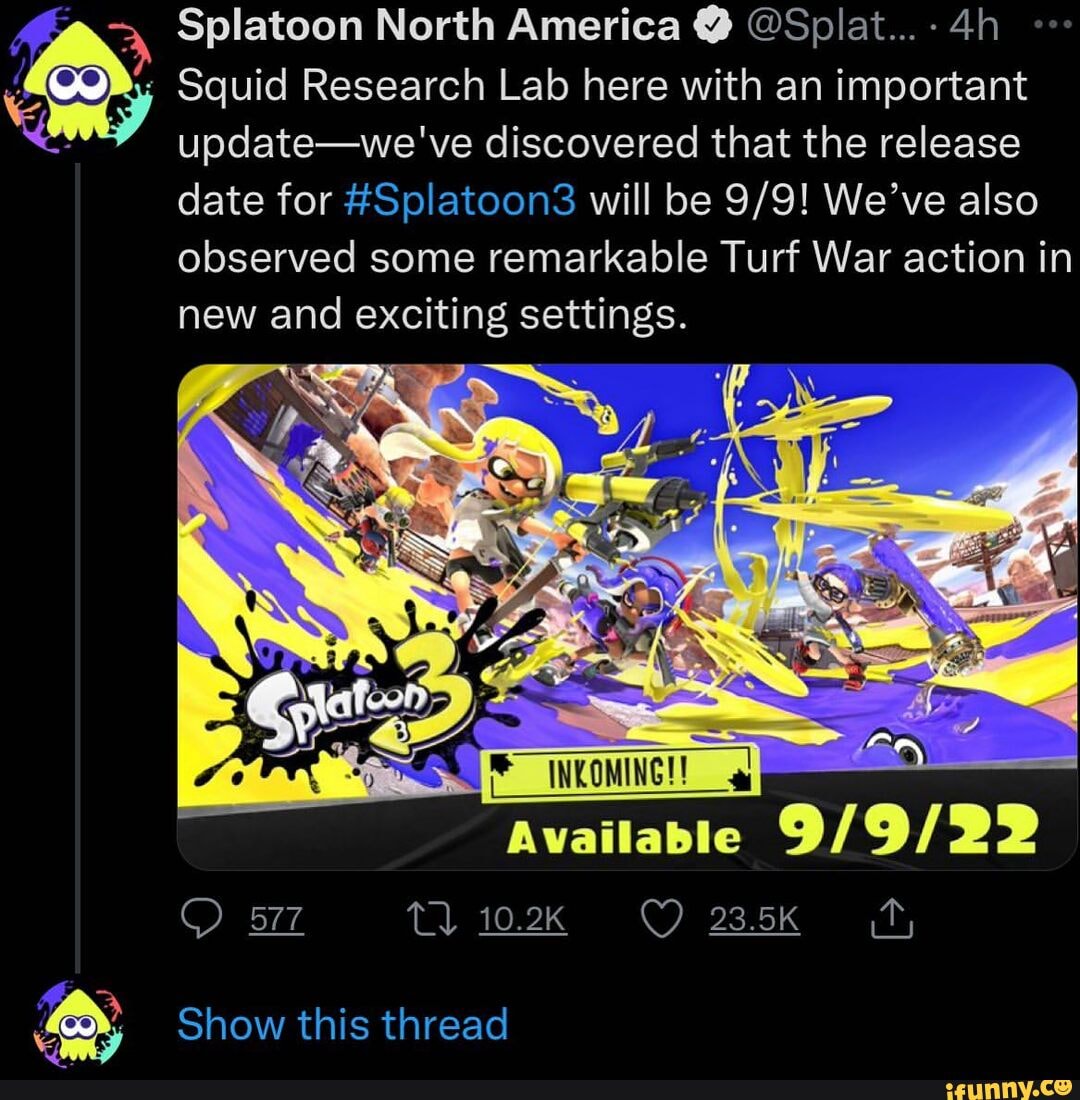 Splatoon North America Splat Ah Squid Research Lab Here With An