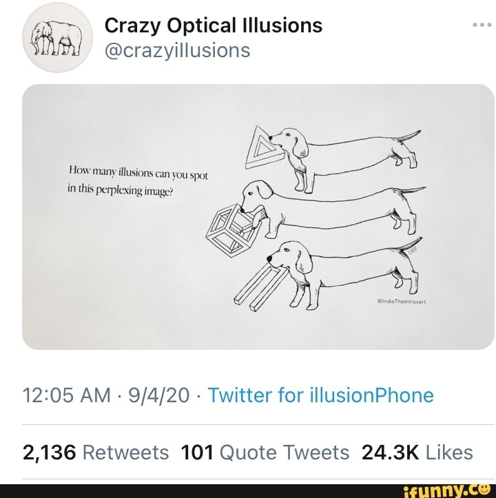 Crazy Optical Illusions crazyillusions How many illusions can you spot