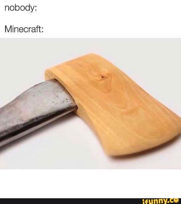 nobody:
Minecraft: