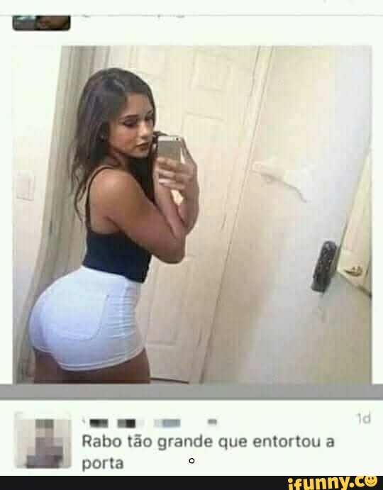 Rabo tão grande que entortou a
porta 8