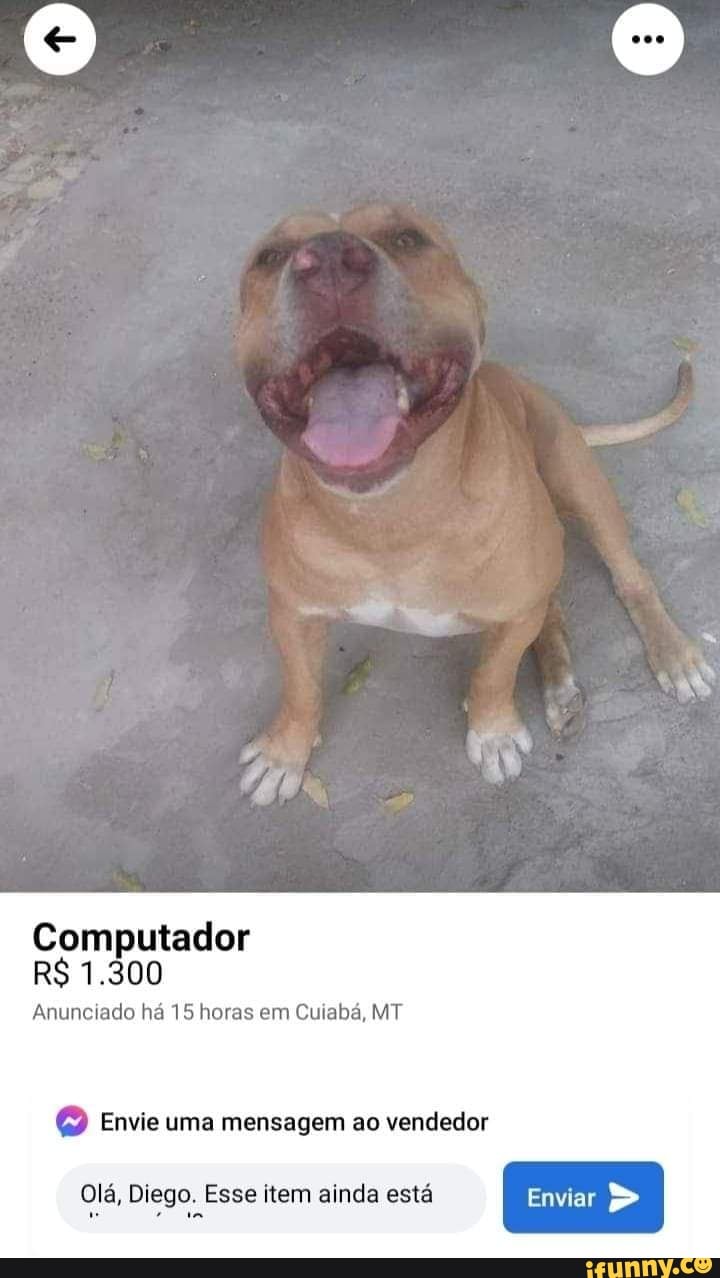 Computador
R$ 1.300
Anunciado há 15 horas em Cuiabá, MT
Envie uma mensagem ao vendedor
Olá, Diego. Esse item ainda está