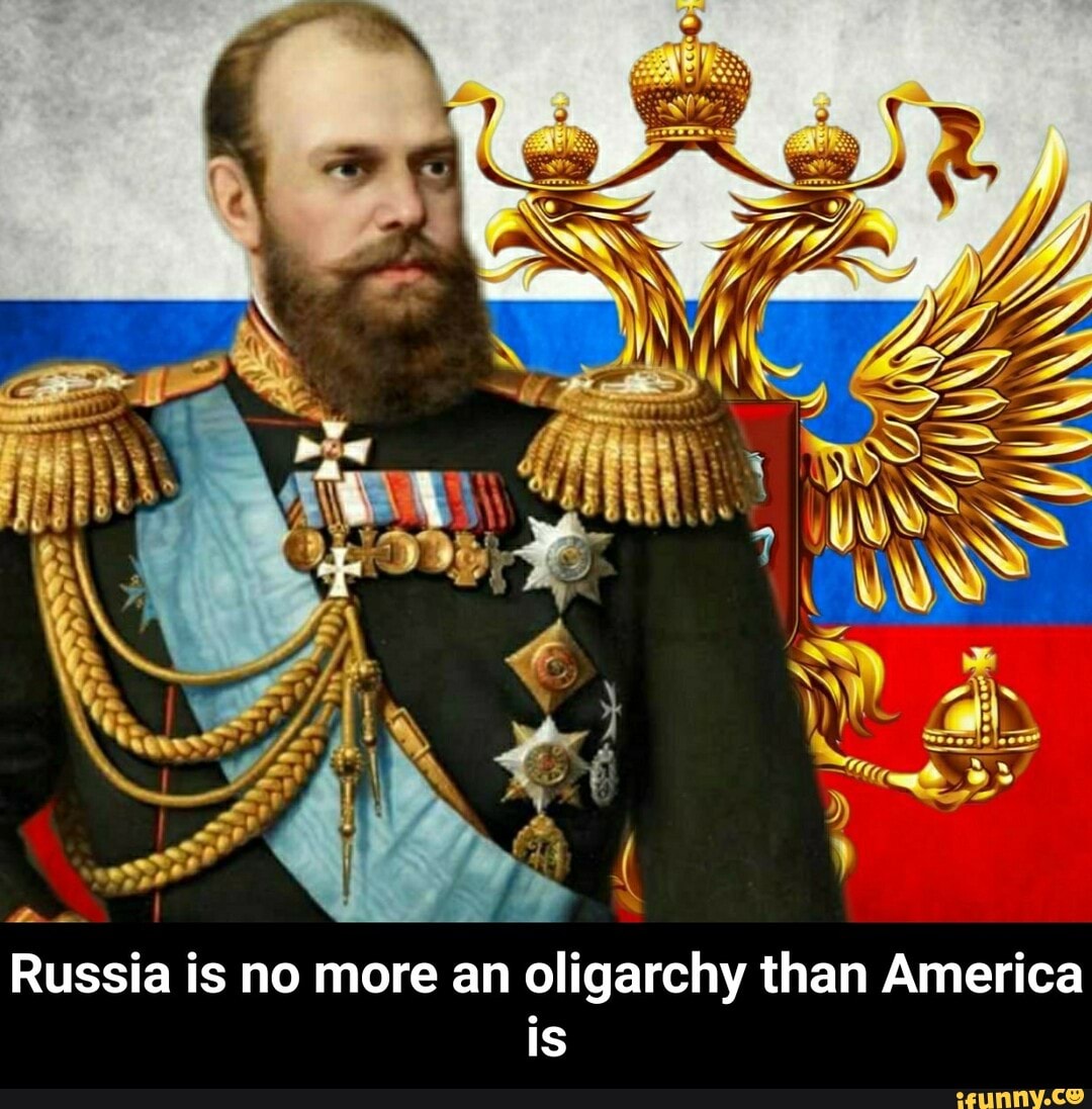 Russia is no more an oligarchy than America is