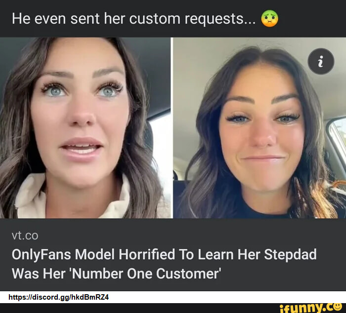 He even sent her custom requests... vt.co OnlyFans Model Horrified To