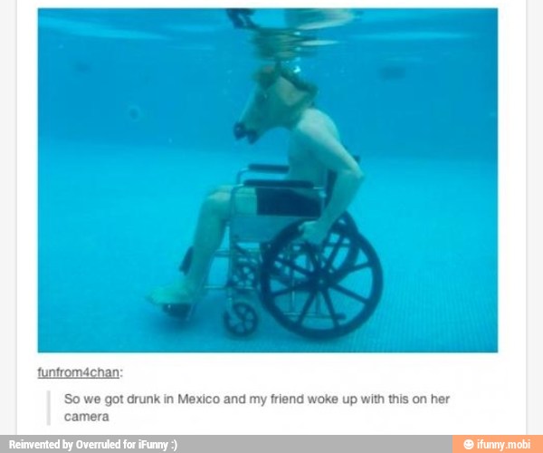 tuntromáchan:
So we got drunk in Mexico and my friend woke up with this on her
camera