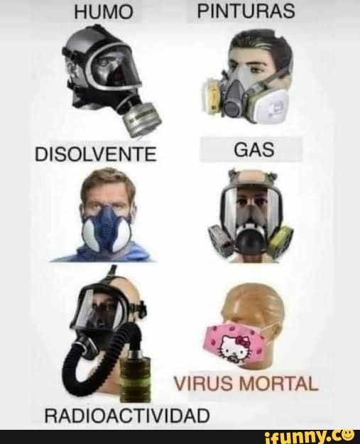 HUMO PINTURAS
DISOLVENTE GAS
VIRUS MORTAL RADIOACTIVIDAD