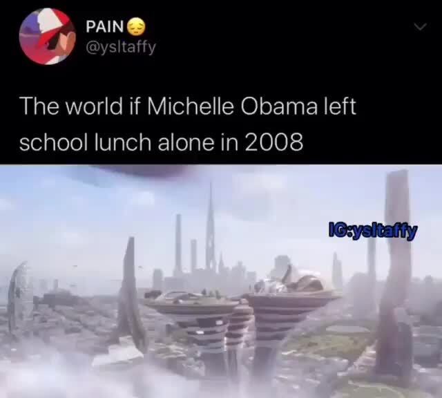michelle obama food meme