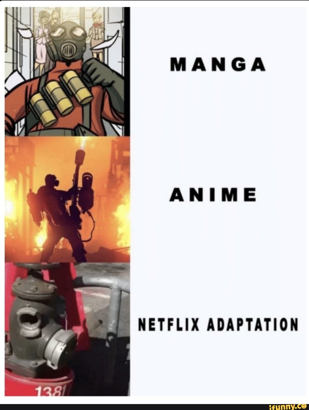 ANIME NETFLIX ADAPTATION - iFunny :)