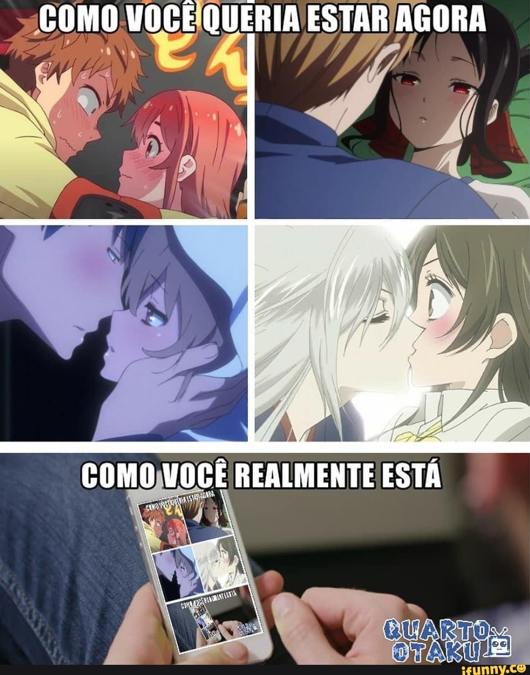 COMO VOCÊ QUERIA ESTAR AGORA