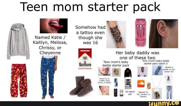 Klem Indringing Plakken Teen mom starter pack a tattoo even Named Katie / though she Somehow had  was 16 Her