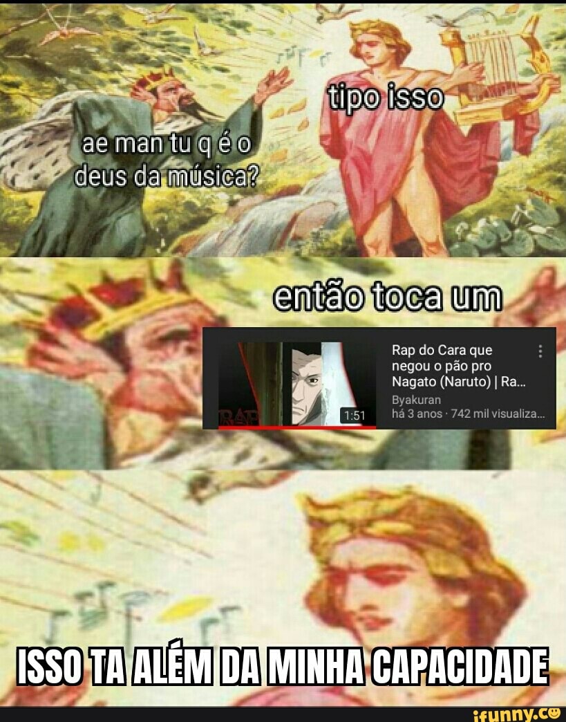 negou o pão pro